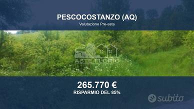 Immobile in asta di 9535 m² a Pescocostanzo