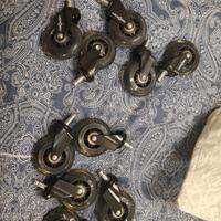 Rotelle per sedia da scrivania 