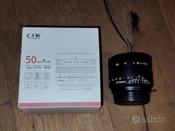 7artisans 50mm F0.95 APS-C per Fuji FX-Mount