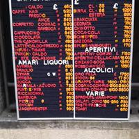 listino prezzi bar vintage Completo LIRE