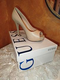 Decollete' donna Guess vera pelle.