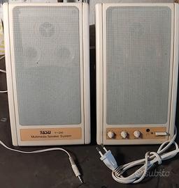 Casse altoparlanti per PC anni 90