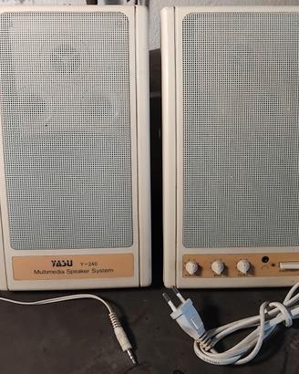 Casse altoparlanti per PC anni 90
