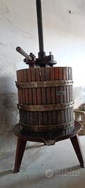 Torchio vintage da 60 per vino,restaurare il legno