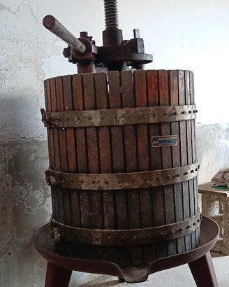 Torchio vintage da 60 per vino,restaurare il legno