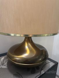 Grande Lampada anni 70 in ottone