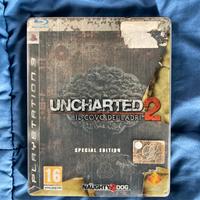 Steelbook Uncharted 2 videogioco PlayStation 3