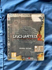 Steelbook Uncharted 2 videogioco PlayStation 3
