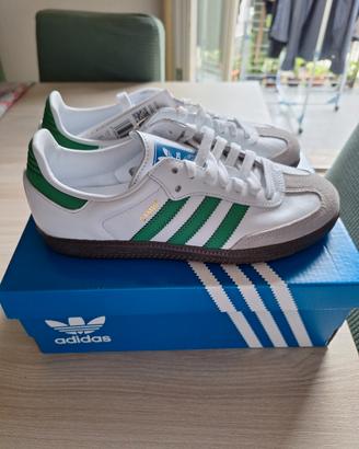 Adidas Samba OG Footwear Bianche e Verdi 38 2_3
