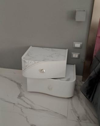 cabina armadio comodini e comò 