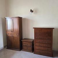 Set mobili in legno stile arte povera