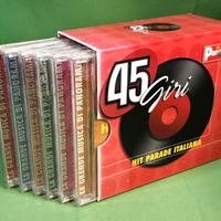 Raccolta 6 CD Hit Parade Italiana 45 giri