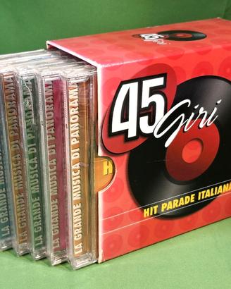 Raccolta 6CD Hit Parade Italiana 45 giri +2 omaggi
