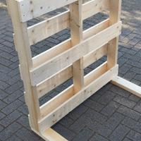Fioriera pallet nuova