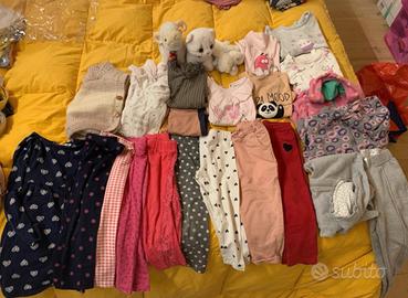 Grande lotto per bimba 2 anni