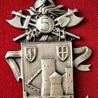 Crest 5º Reggimento Genio Guastatori