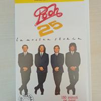 POOH 25 LA NOSTRA STORIA RARO doppia vhs tour 1991