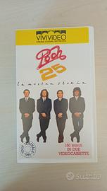 POOH 25 LA NOSTRA STORIA RARO doppia vhs tour 1991