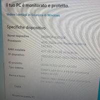 Computer HP portatile win 10