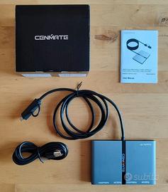 Adattatore multitasking USB-C a 4xHDMI