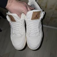 Levi's x Air Jordan 4 Retro "White Denim" -