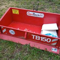 cassone/pala Geo Tech per trattore 20/40 cv.