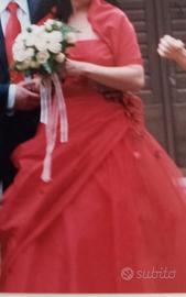 Abito da sposa rosso