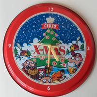 orologio birra ceres x-mas