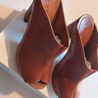 Scarpe donna in cuoio