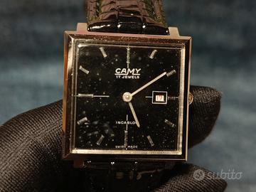 orologio vintage anni 60 di forma cioccolatino