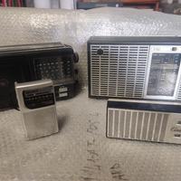lotto radio portatili vintage 