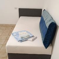 letto singolo con contenitore 