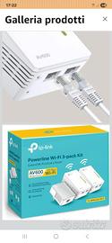 powerline tp link AV600 wifi kit 3 pack