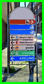 ARCO PER FRECCE DIREZIONALI STRADALI - TOTEM