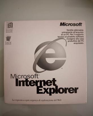 CD installazione di Microsoft Internet Explorer