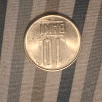 10 Bani Romania moneda