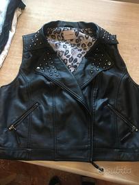 Gilet in pelle