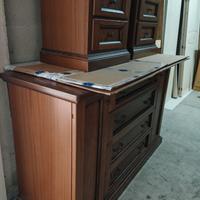 comò e comodini legno massello 