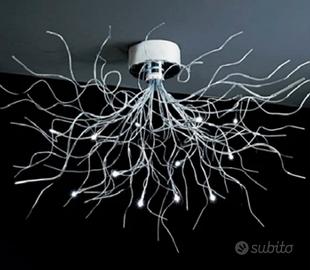 Lampadario e lampada parete Saggina