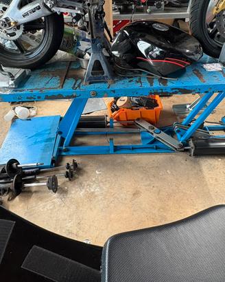 Ponte sollevatore moto quad ape