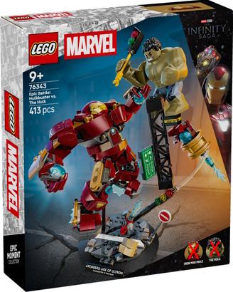 LEGO 76343 Marvel Battaglia Epica: Hulkbuster vs.
