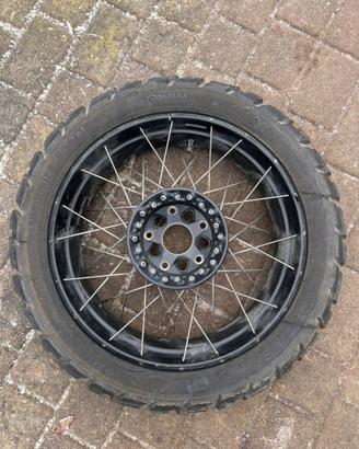 Cerchio posteriore a raggi bmw r1200 r1250 gs