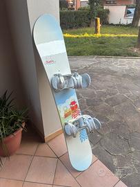 Tavola snowboard Burton feather 147cm