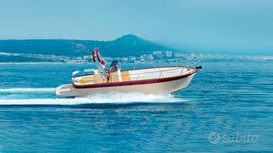 Gozzo Viveur 26 open linea d'asse