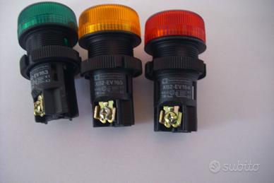 SPIE LUMINOSE DA PANNELLO - TELEMECANIQUE