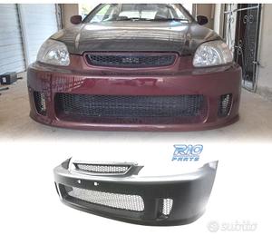 PARAURTI ANTERIORE HONDA CIVIC 99-00 LOOK N1