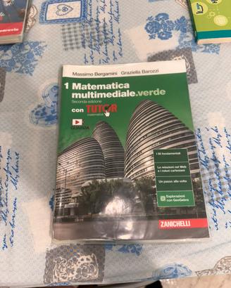Libro scuola Matematica Multimediale.verde