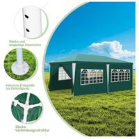 Gazebo 6x3m verde