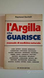 Libro vintage L'Argilla che Guarisce