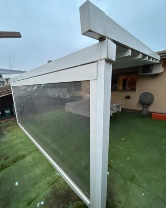 Pergolato in alluminio